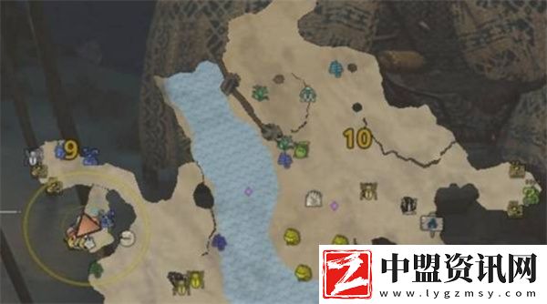 怪物獵人荒野眠草與**菇采集地點一覽