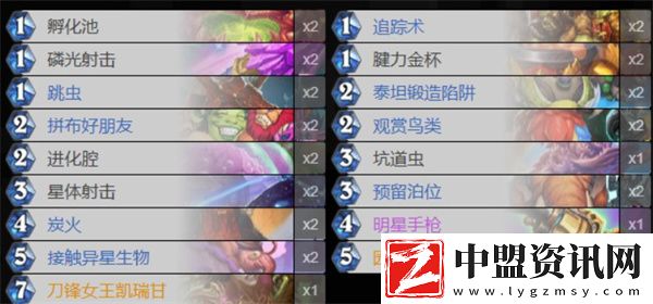 爐石傳說異蟲污手獵卡組構(gòu)筑分享