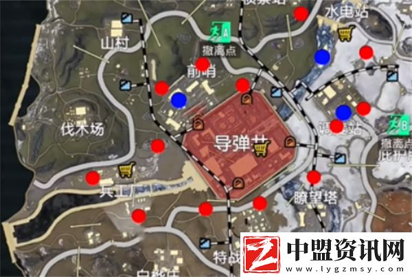 和平精英地鐵逃生冰河禁區(qū)打野點位置一覽